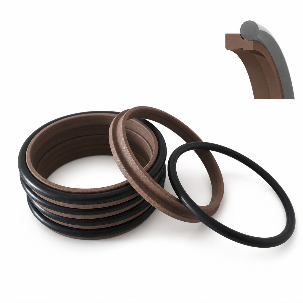 Double-lip PTFE Wiper Seal